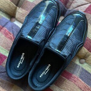 Easy Spirit Traveltime Slip-on Sneaker Clog, Patent Leather, Women's 7.5